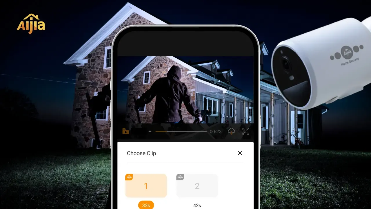 AIjia可清晰记录触发事件并30天免费云存储