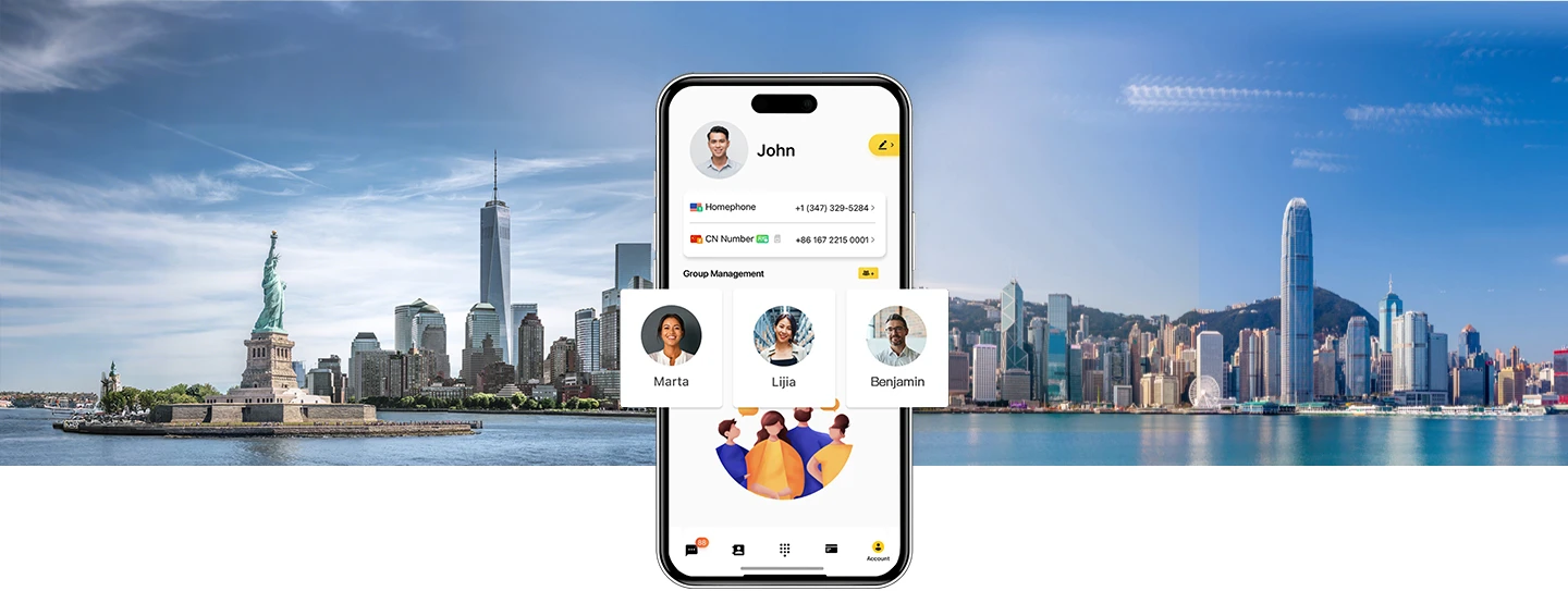 iTalkBB Prime中（港）美双号码APP