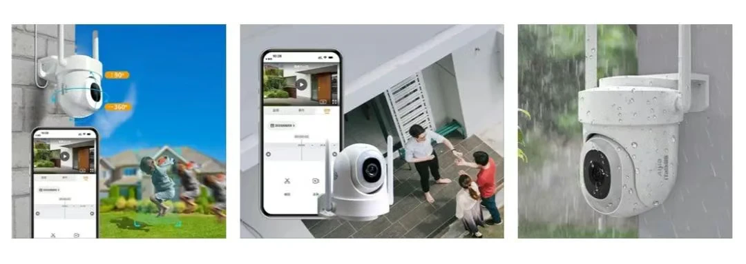 iTalkBB AIjia智能安防摄像头：全时监控、主动威慑、即时救援三重闭环防护